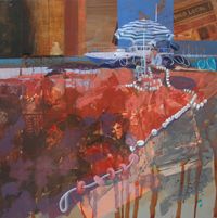 Alguer - Artesania Pura - 80x80 - Mixta - Tabla