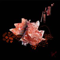 Soniya Amrit Patel - Sue&ntilde;os en rojo - 40x40 - Arte digital - Dibond