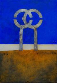 Bayod Serafini - Amantes - 130x97 - Mixta - Tela