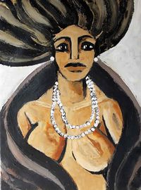 A Cruells - Una se&ntilde;orita de Florencia - 70x96 - Oleo Tela