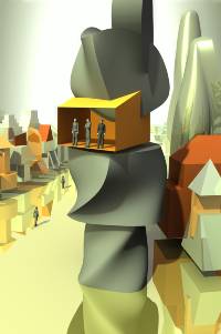 Koldo Etxebarria - 9 - El silencio del ser - A medida - Arte Digital 3D - Dibond