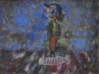 Gamez - Buscadora de tesoros escondidos - 97x130 - Oleo - Tela