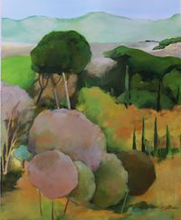 E García - Bosque de Alella - 68x86 - Mixta - Papel