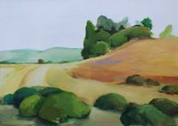 E Garc&iacute;a - Pobes -70x48 - Mixta - Papel