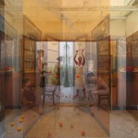 Ginestet - Aphrodite, Athens, Saturn &amp; Newton - 120x120 - -Fotografia 