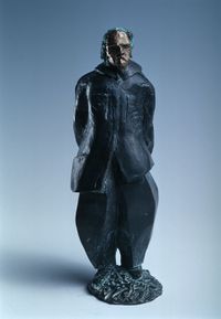 Ginestet - Daumier - 7x20x8 - Bronce - Marmol
