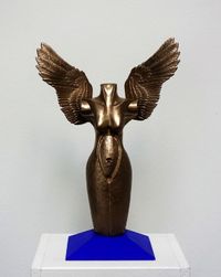 Ginestet - Nike de oro - 16x22,5 - Bronce - Marmol