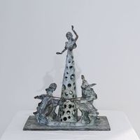 Ginestet - Paz y guerra - 28x34x27 - Bronce