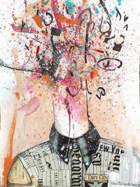 C GONZALEZ - Gin - 30x40 - mixta - papel