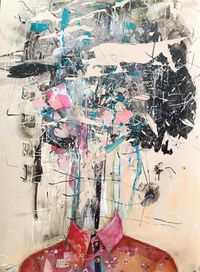 C GONZALEZ - Nadie - 50x70 - mixta - papel