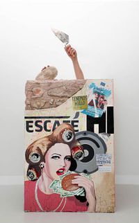 Jobs - La emprendedora construy&oacute; con ella - 70x130x70 - Silicona - Resina