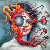 GASPAR LI - La ra&iacute;z de lo invisible - 100x100 - Oleo - Lienzo