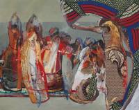 Marta Maldonado - Danza africana - 92x73 - Mixta - Tela