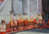 Marta Maldonado - Equilibrio - 70x50 - Mixta - Tela