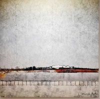 Marin - Horizonte - 100x100 - Arte digital - Tela