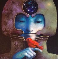 Nicoletta - La alegria de nuestra union - 30x30 - Acrilico