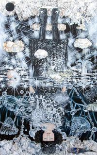 Nordholt - El ahogamiento negro - 81x130 - óleo - tabla