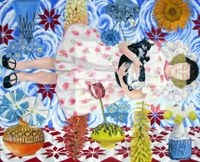 Nordholt - El sue&ntilde;o - 100x81 &oacute;leo - tabla