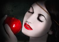 Piluka - Mordiendo manzana - 70x100