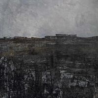 C REGUEIRA - Horizonte con estructura - 100x100- Mixta