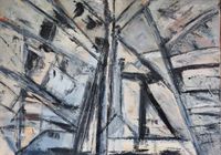 Inma Senosiain - Geometrias - 70x50 - Oleo - Tela