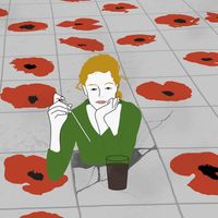 Torrecilla - Esperando a godot - 80x80 - Digital - Dibond