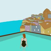 Torrecilla - Piscina con vistas - 60x60 - Digital - Dibond 