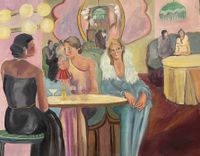 P Trujillo - Jaqueline - 89x74 - Oleo - Tela