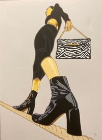 Unamaya - Que - 100x73 - Acrilico - Tela