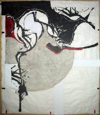 Josep Vernis - 2008 - Flor de carne - 182x155 - Mixta - Tela