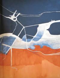 Josep Vernis - 2010 - Composici&oacute;n Ferrater - 121x161 - Acrilico - Tela